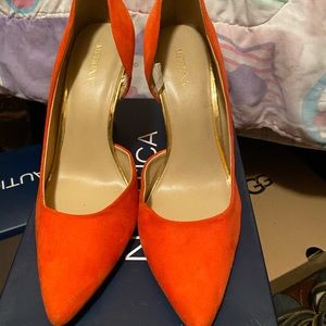 Merona Red Pumps 8